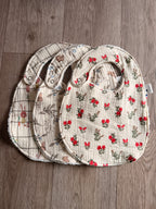Bavoir rond bébé personnalisé