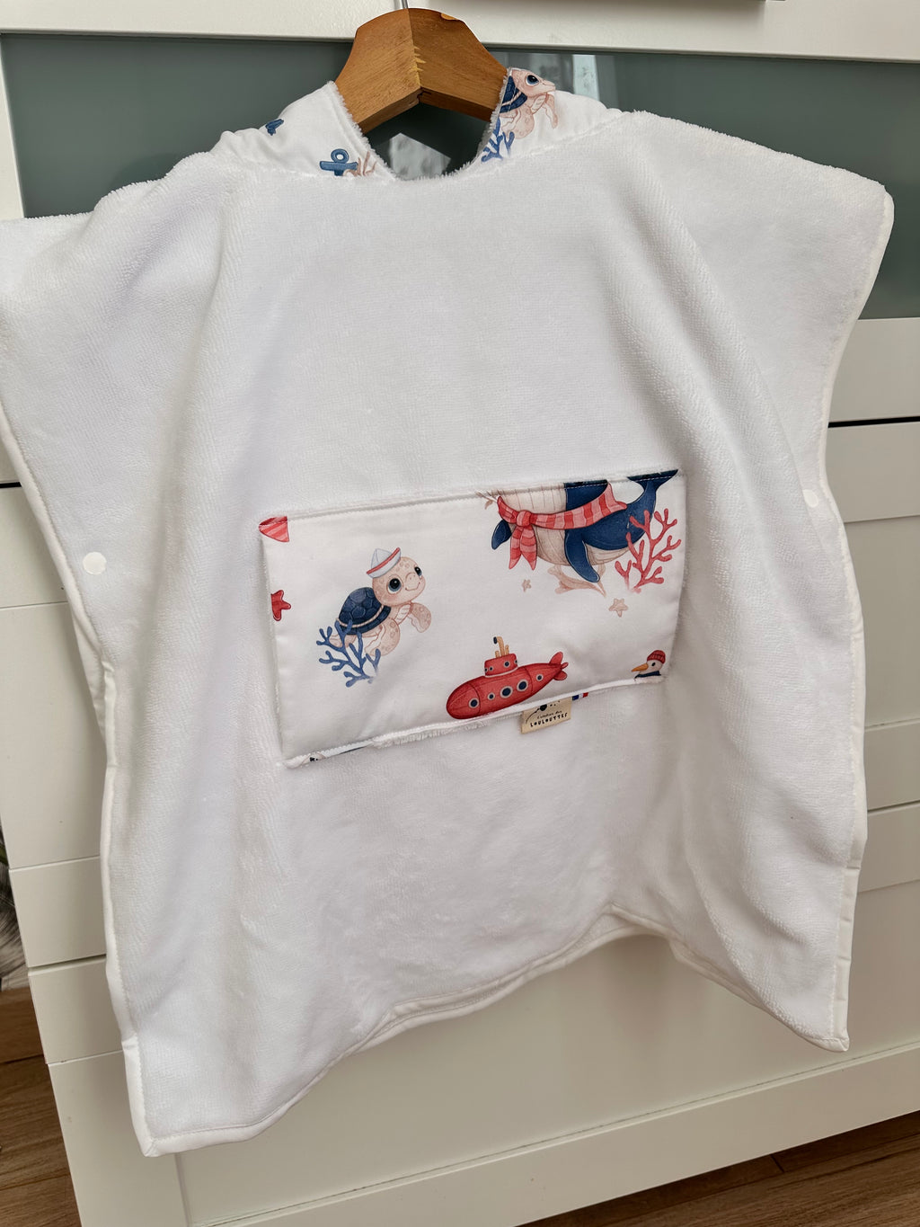 Poncho de bain personnalisé