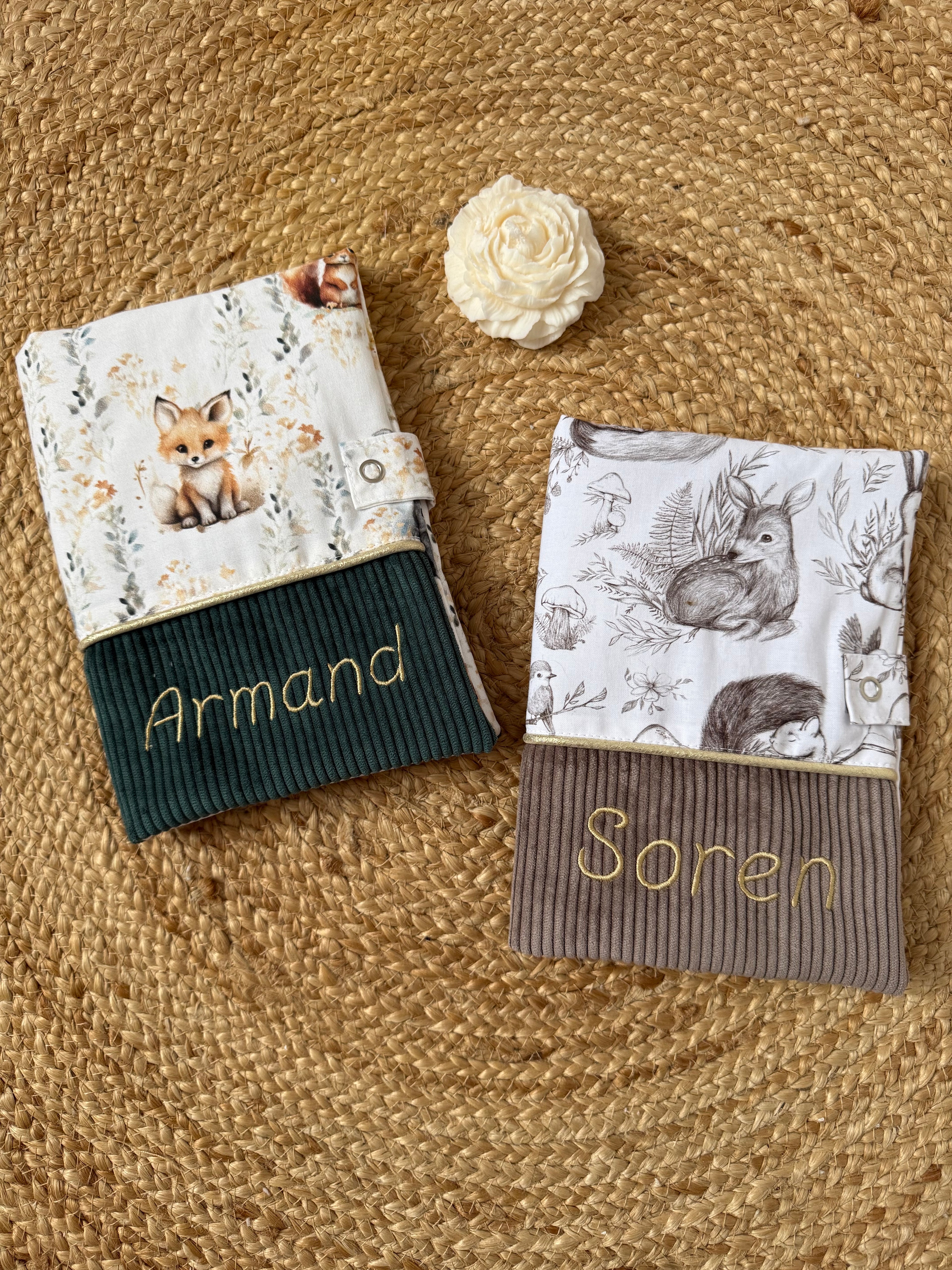 Protège carnet de santé personnalisé