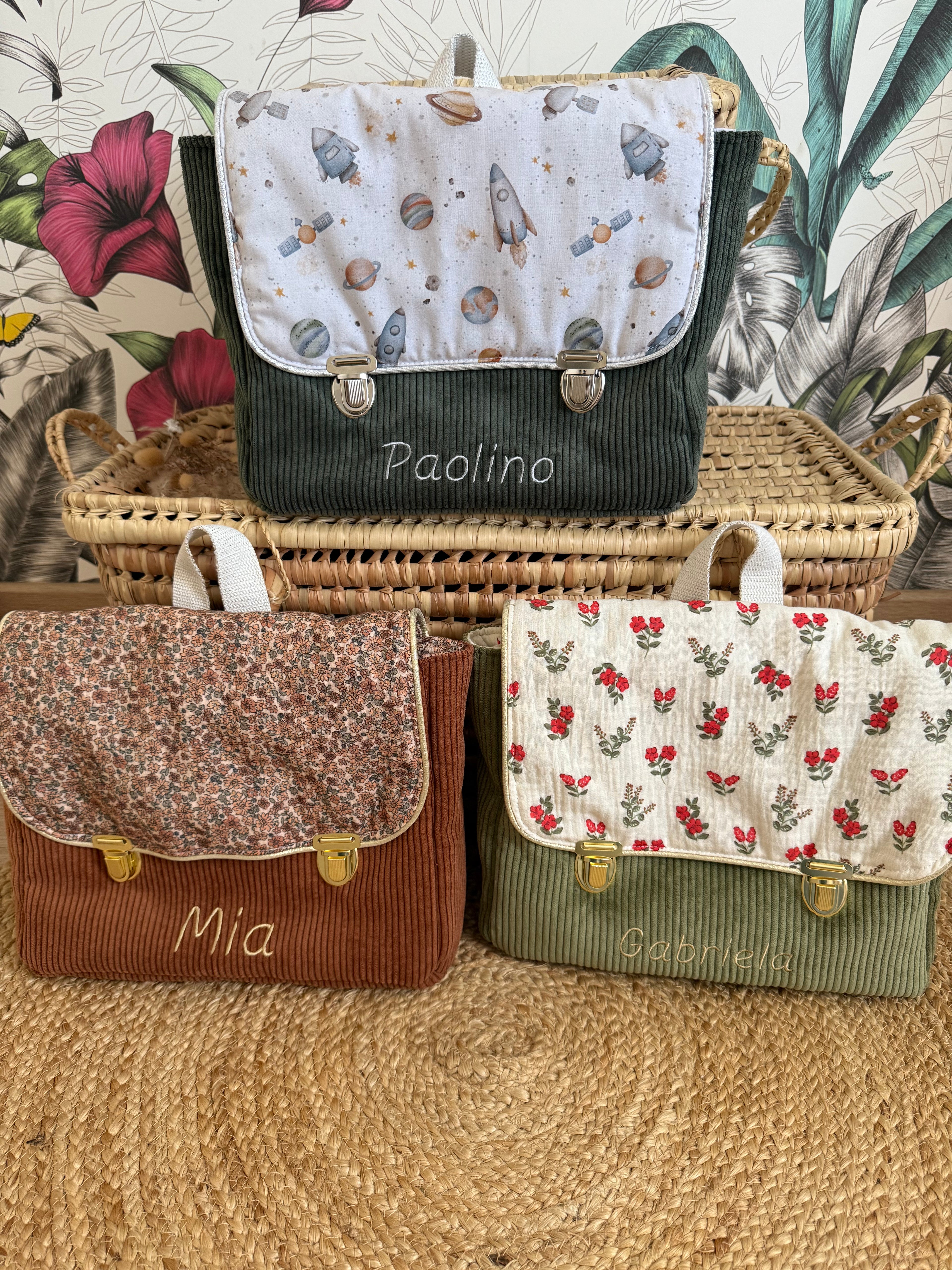 Cartable maternelle personnalisé